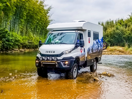 國六，自動波，進口依維柯4X4越野房車，發(fā)布倒計時還有一天。